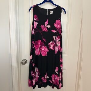 Anne Klein Floral Sleeveless Dress